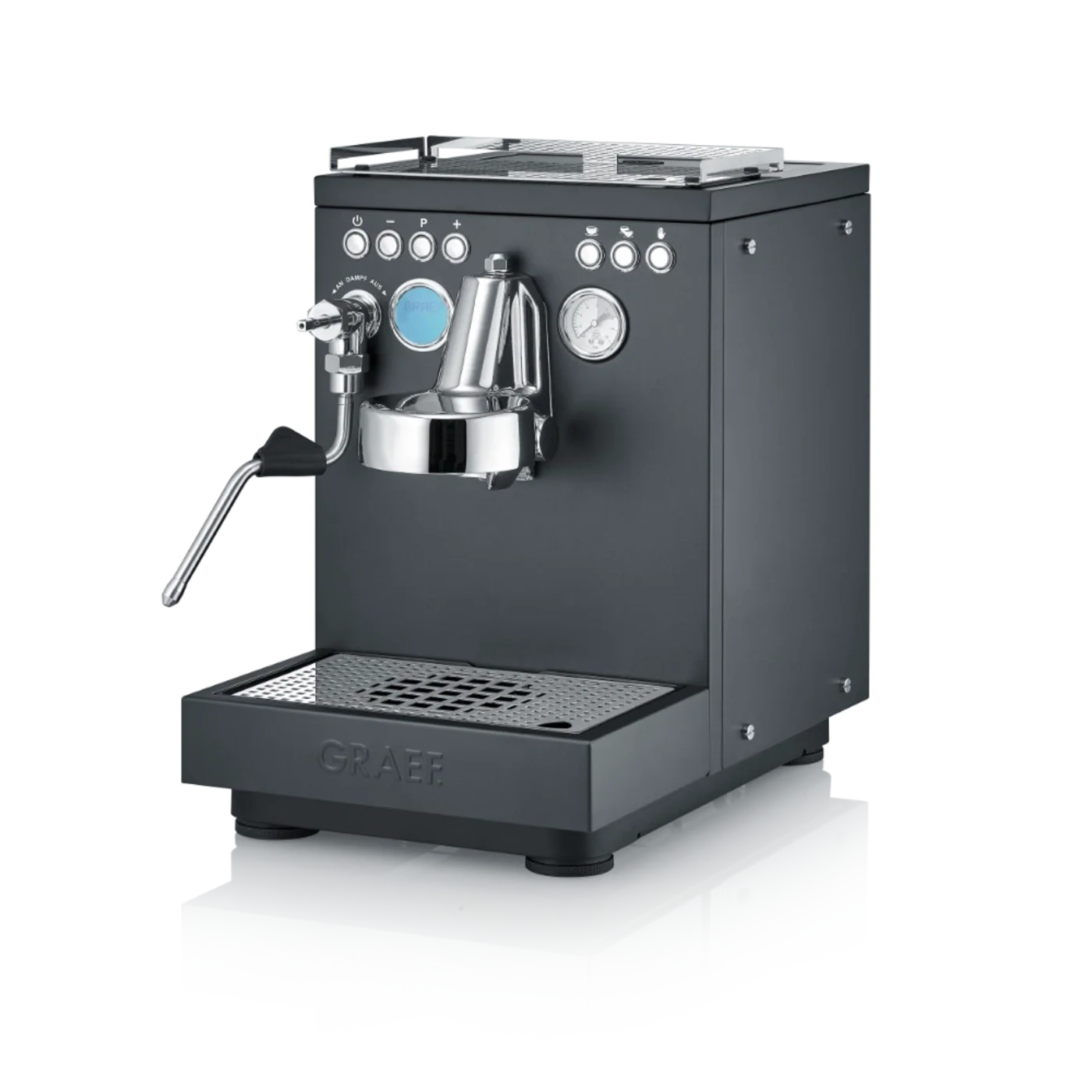 Graef Batessa Espresso Machine - PID, Programmable, Cool Touch Steam Wand Image 4