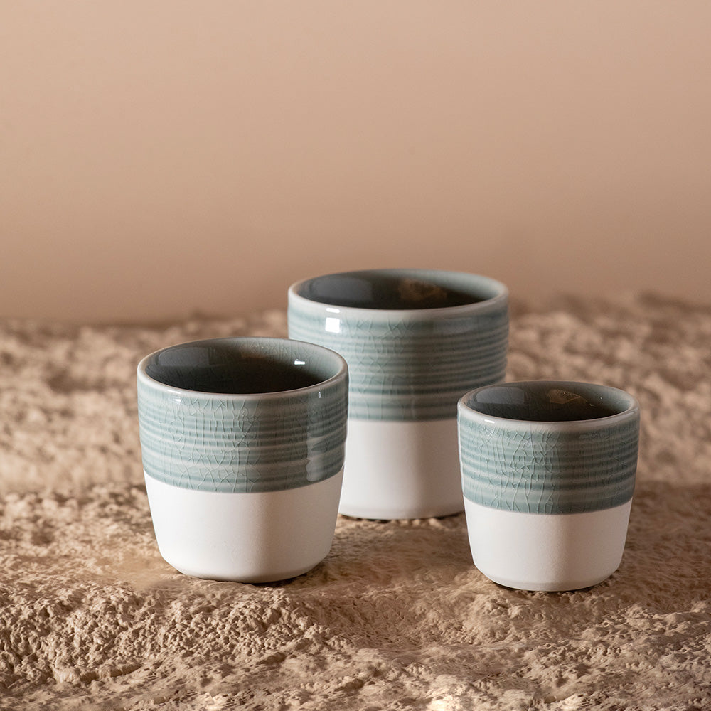 Loveramics Dale Harris Champions Signature Crackle Glaze Espresso Cup (80ml) - Charcoal
