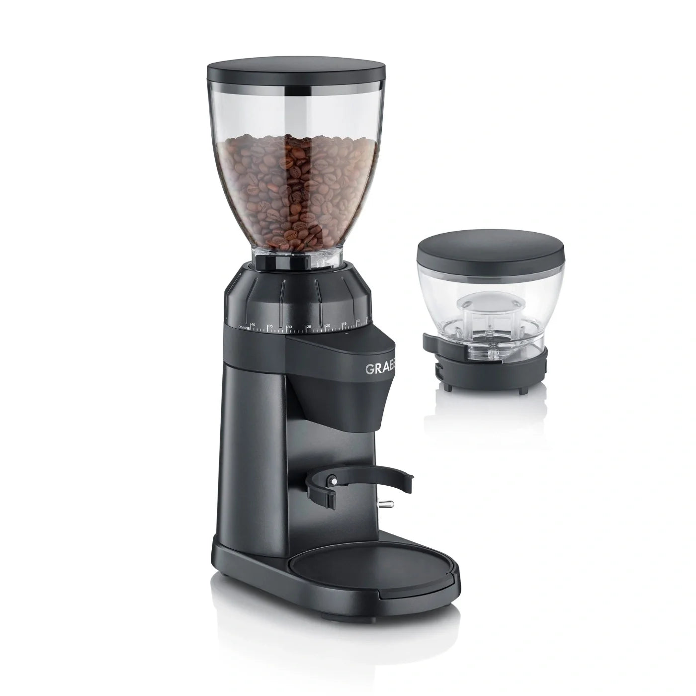 Graef EliteGrindX Coffee Grinder - 40 Grind Settings, LED Lit, Removable Hoppers Image 9